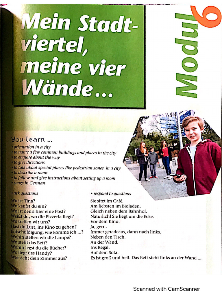 Modul 6 (Hallo Deutsch) | PDF