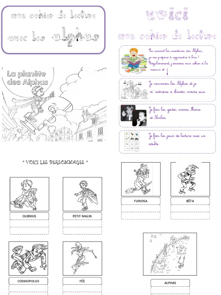 Cahier Phono Gs Alpha Page De Garde Cahier D'alphas Pour Les GS Partie 12012