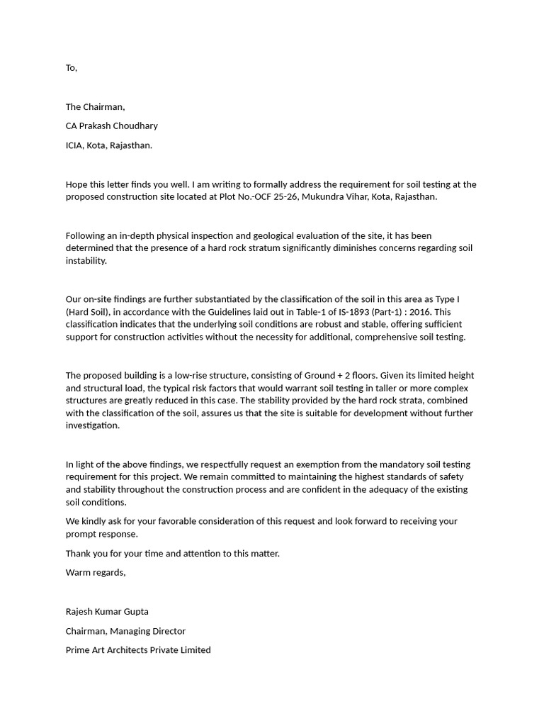 Ca building letter pdf