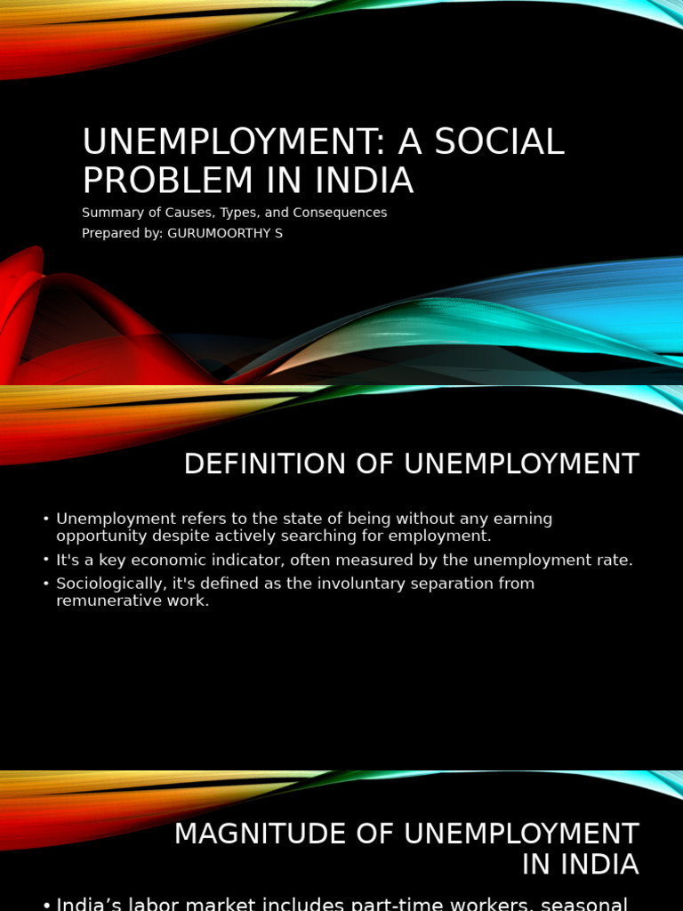 Unemployment Crisis in India: Causes & Solutions | PDF | Unemployment ...
