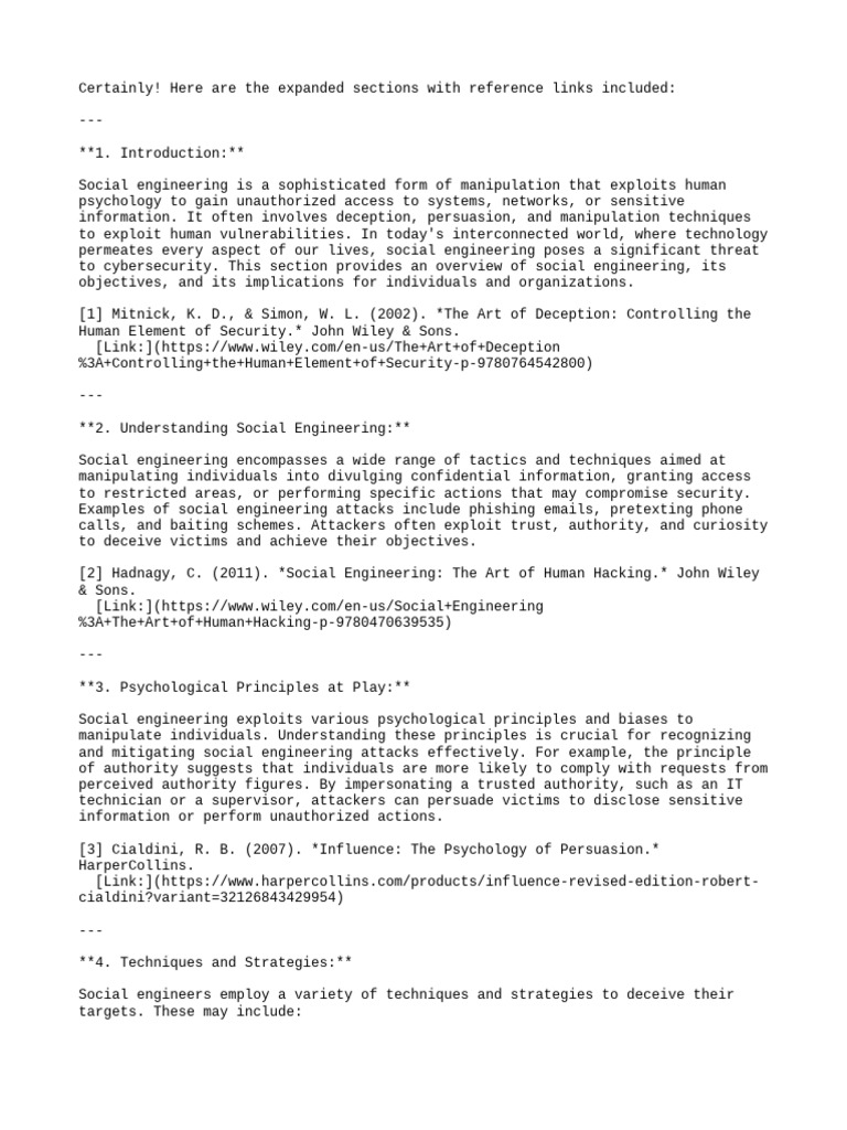 Understanding Social Engineering Threats | PDF | Social Engineering ...