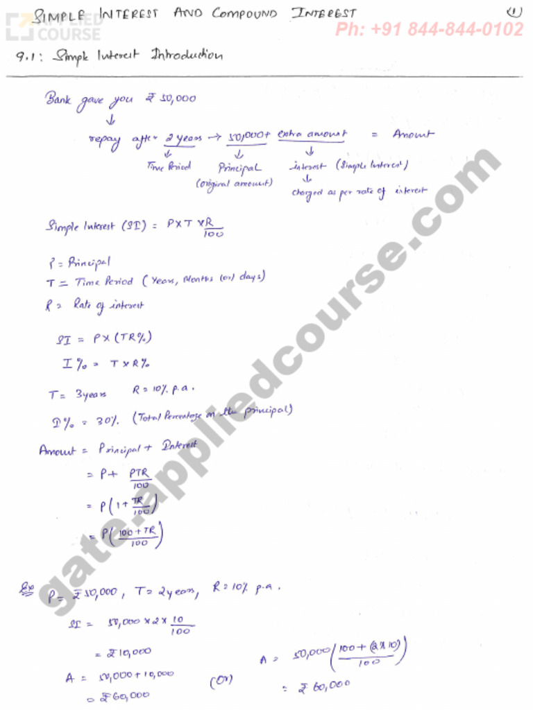 Contact et informations GATE Applied Course | PDF