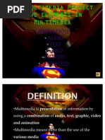 Download Ict Multimedia Project Five Elements in Multimedia by nuralwani SN80464265 doc pdf