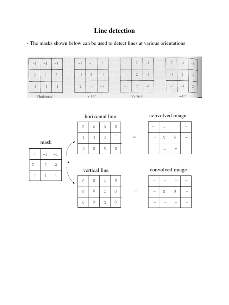 Line Detection | PDF | Algorithms | Algebra
