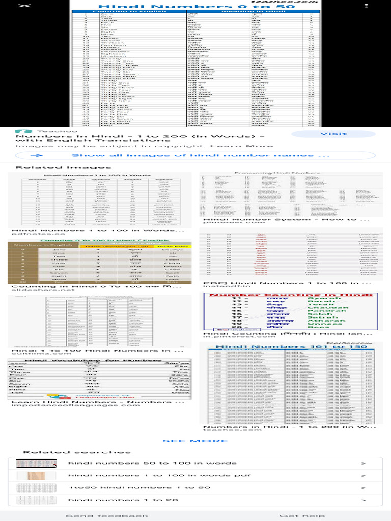 hindi-number-names-1-to-100-google-search-pdf