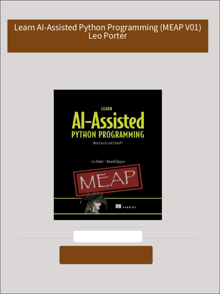 Download full Learn AI-Assisted Python Programming (MEAP V01) Leo ...