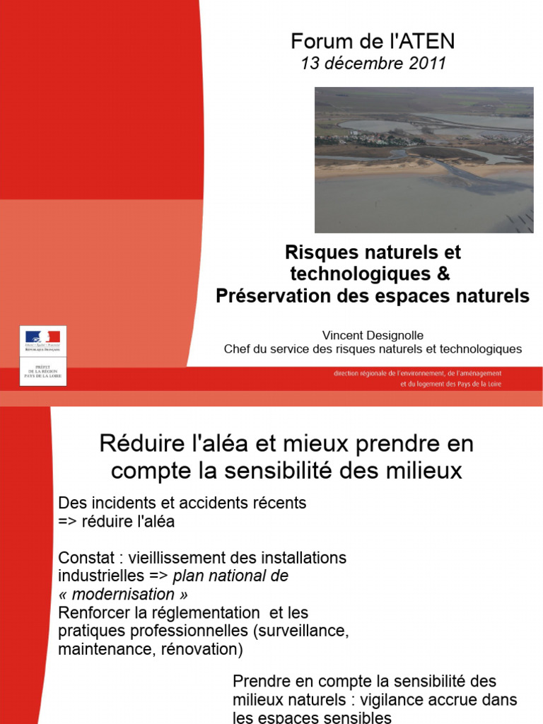 Gestion des risques naturels et technologiques | PDF