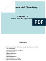 Water Chemistry Chapter