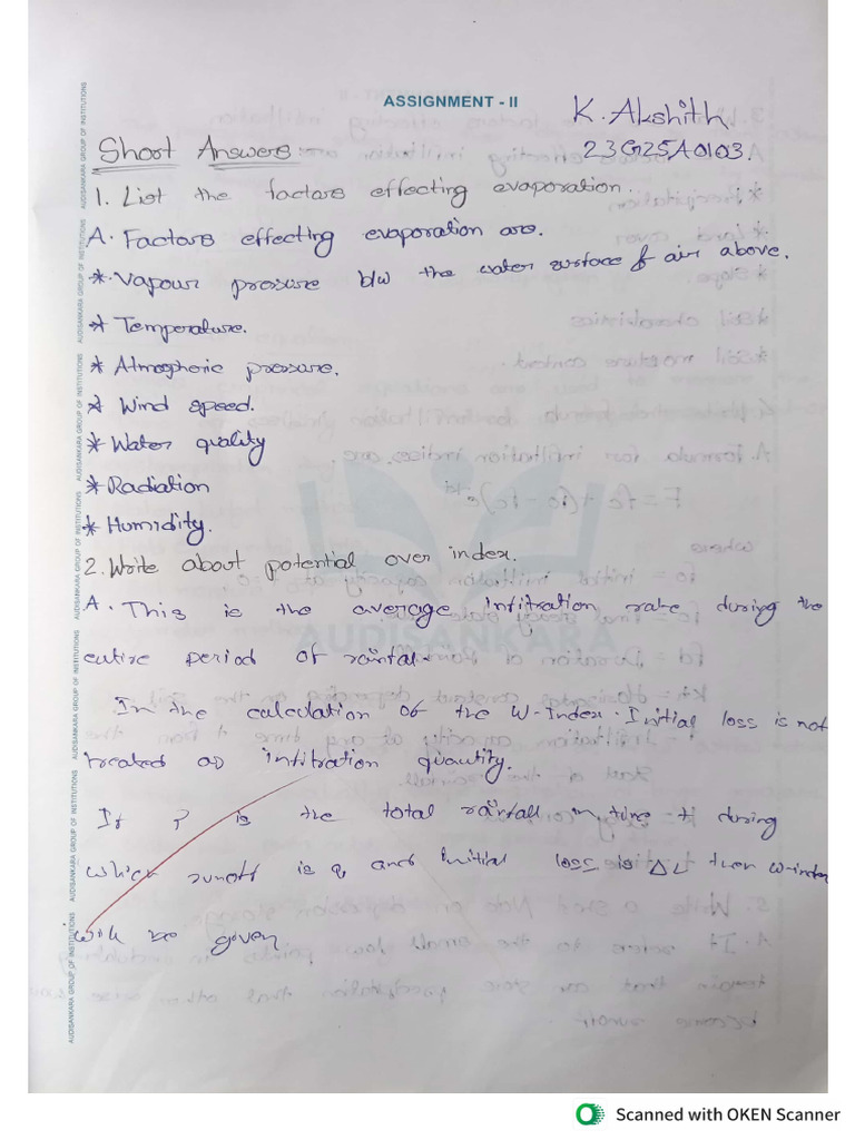 HWRE Assignment 2#Akshith | PDF