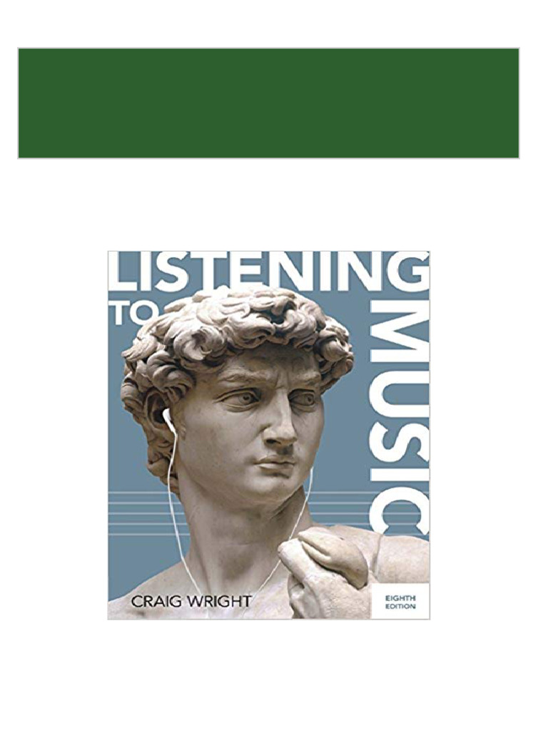FREE PDF Sample) (Ebook PDF) Listening To Music (Book Only) 8th