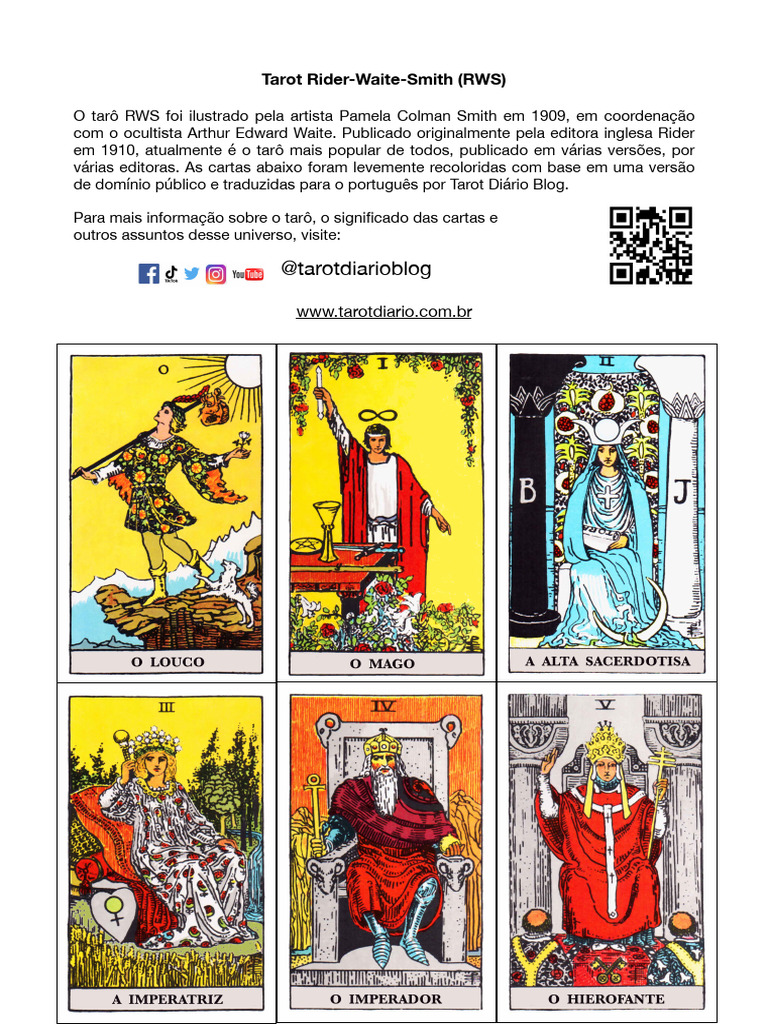 imprimir-tarot-rws-cartas-grandeshd | PDF
