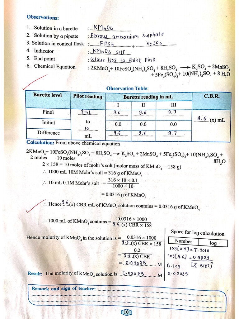 12 TH Chemistry Practical | PDF