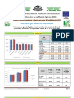 Rapport HebdoPrix Semaine 22 Au 28 Jan 2012