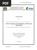 PPRA Contract Forms for Non-Consultancy Services | PDF | Guarantee | Surety