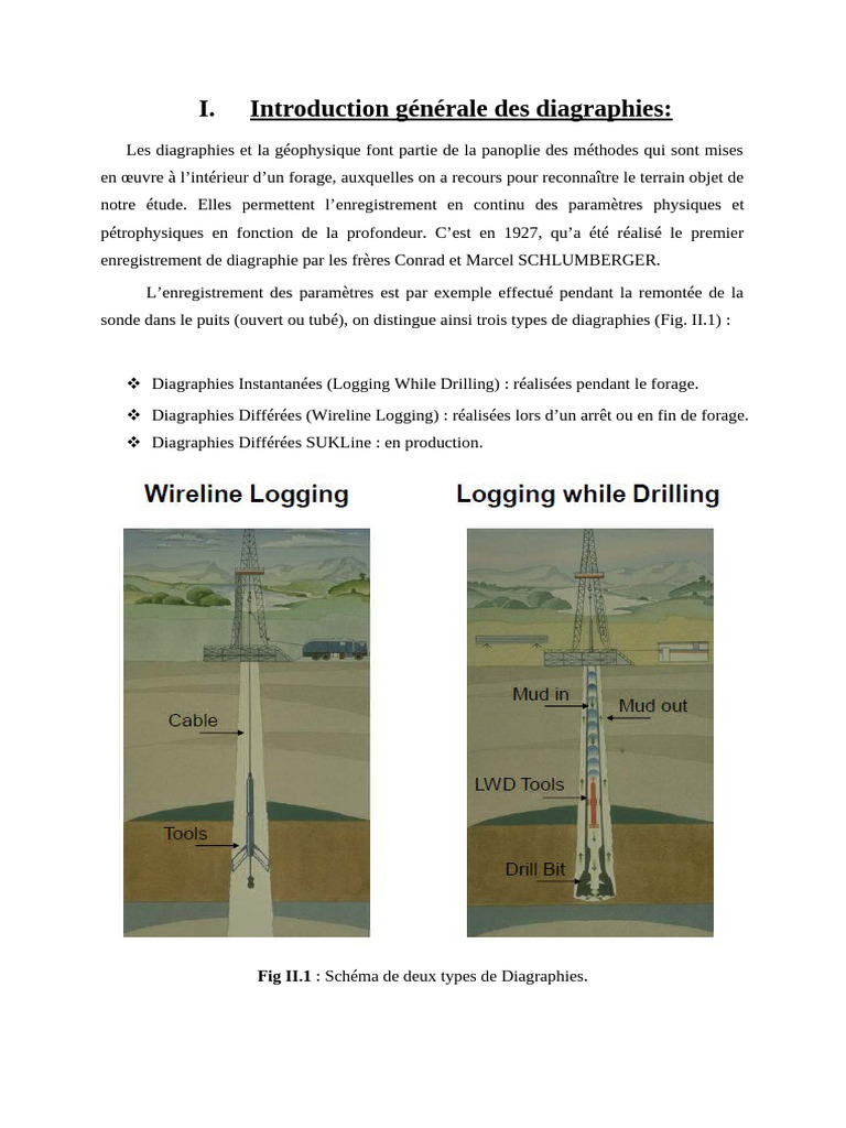 Diagraphies et géophysique de forage | PDF | Forage