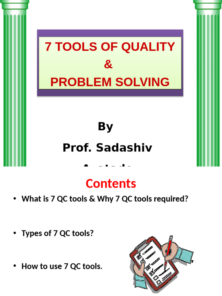 7 QC Tools for Quality Control | PDF | Histogram | Brainstorming