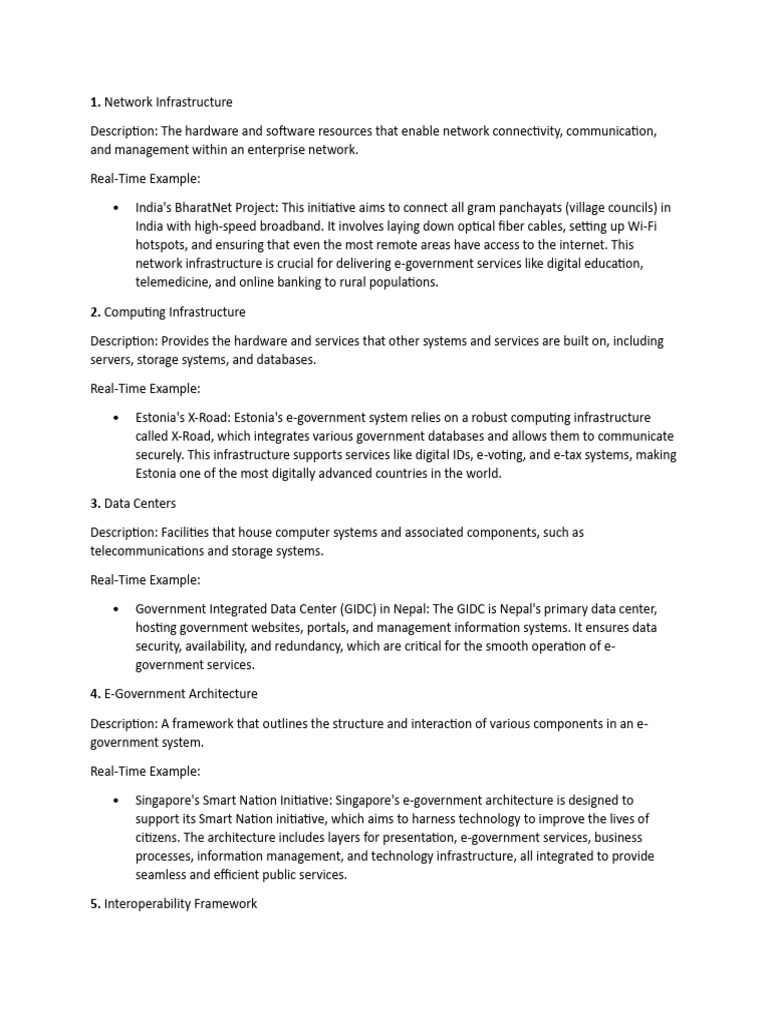 E-Governance Infrastructure | PDF | E Government | Cloud Computing