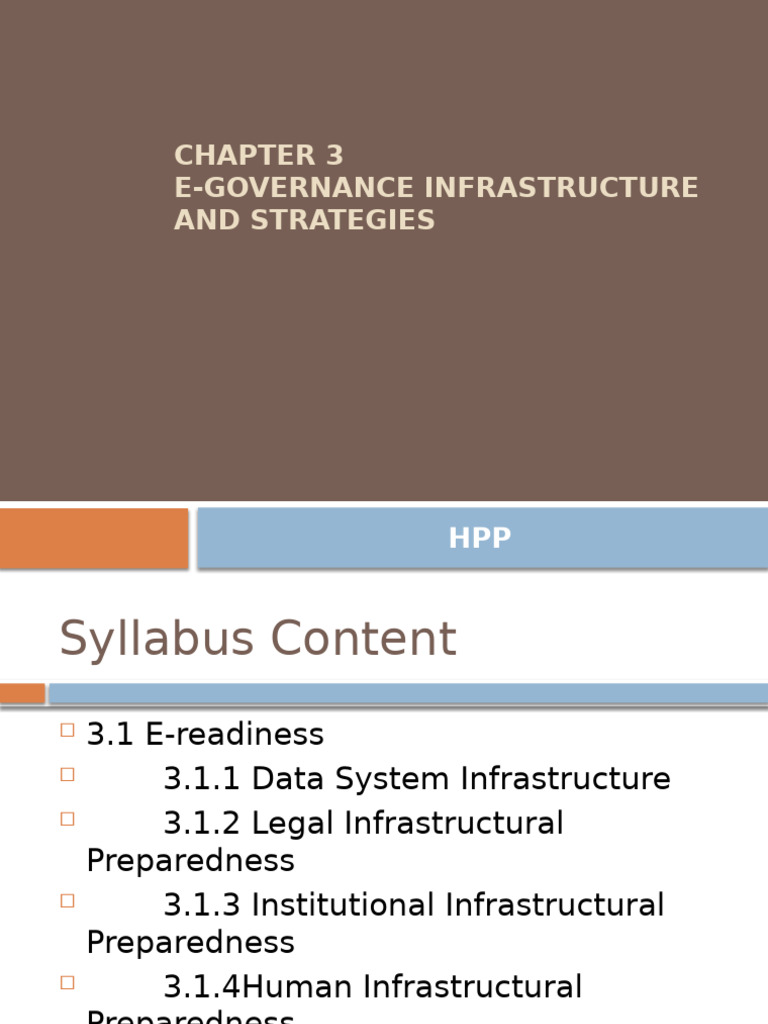 eGovernment-Readiness | PDF | Interoperability | E Government