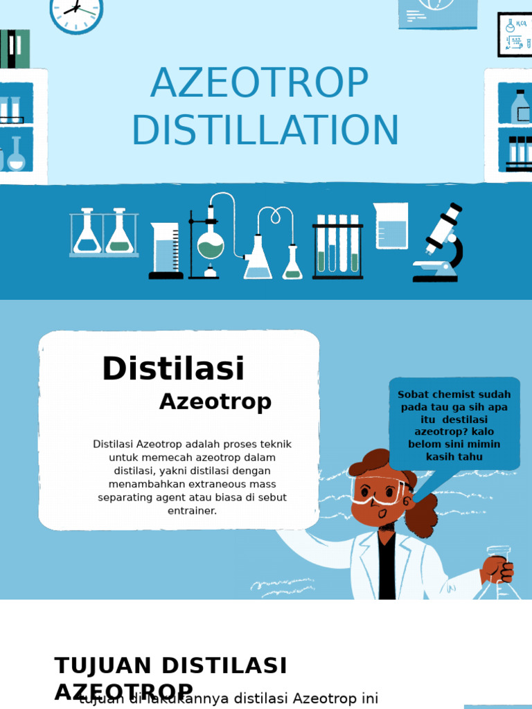 Azeotrop Distillation | PDF