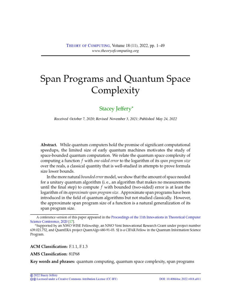 articulo_teoria_computacion | PDF | Computational Complexity Theory ...
