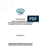 Evaluasi Diri Prodi Ilmu Pemerintahan FISIP UNDAR 2011