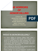 Honor Killing (1)