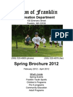 Franklin Rec Brochure Spring 2012