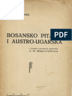 Ante Malbasa - Bosansko Pitanje I Austro-Ugarska