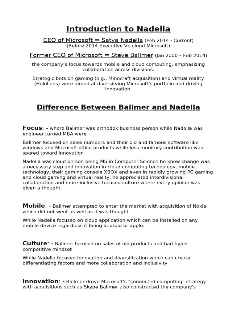 Strategy Capstone Pdf Microsoft Artificial Intelligence