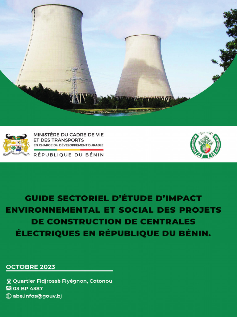 Évaluation environnementale des centrales électriques | PDF | Centrale ...