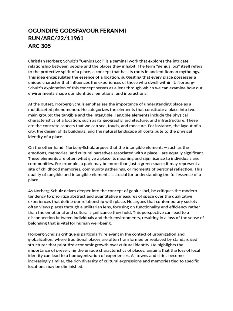 Document ARC 305 | PDF | Identity (Social Science) | Community