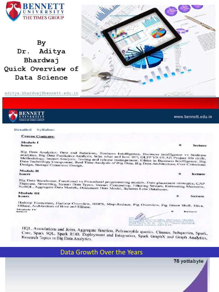 Lecture 2-Quick Overview of Data Science | PDF | Data Science | Data ...