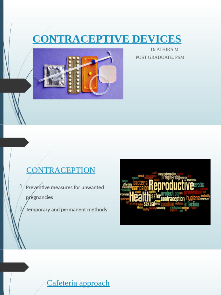 Comprehensive Guide to Contraceptive Methods | PDF | Combined Oral ...