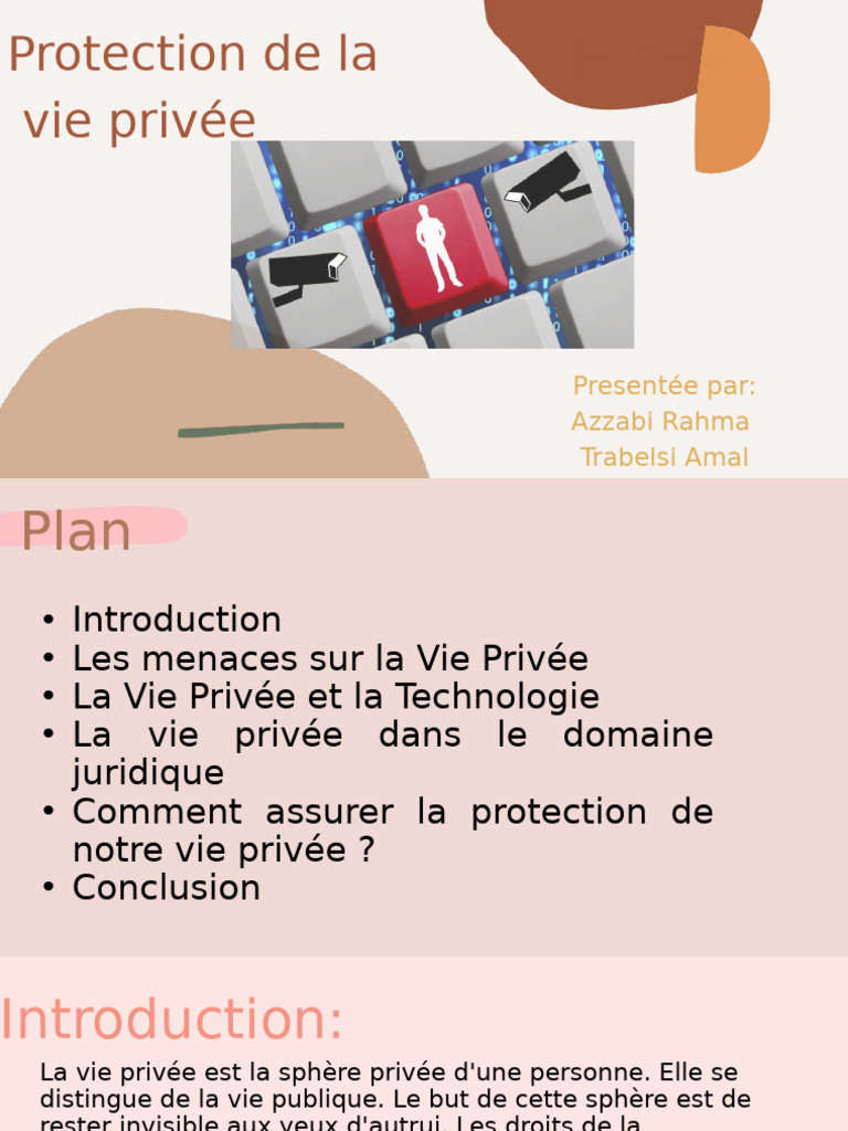 Protection de la Vie Privée Numérique | PDF | Confidentialité | Cryptage