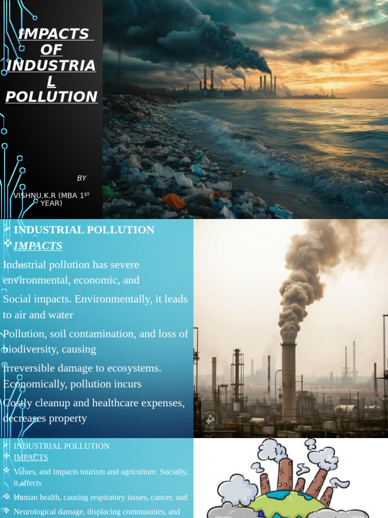 IMPACTS of Industrial Pollution | PDF