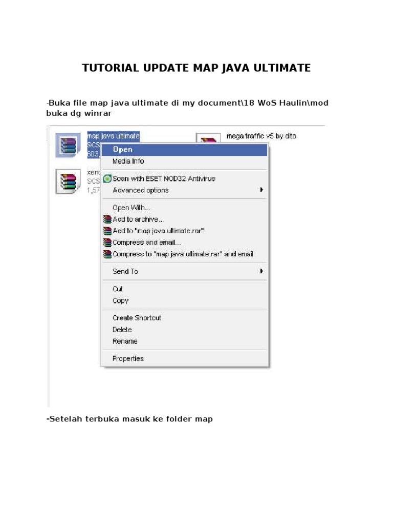 Tutorial Update Map Java Ultimate | PDF