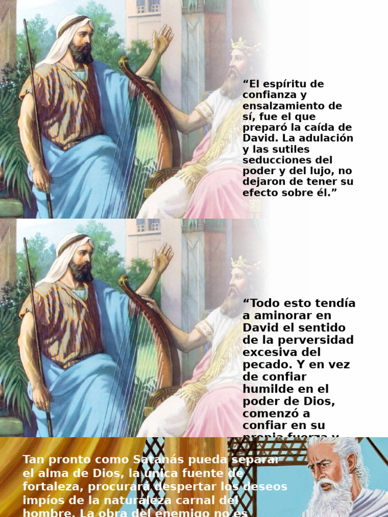 Caída de David: Lecciones de Fe y Confianza | PDF