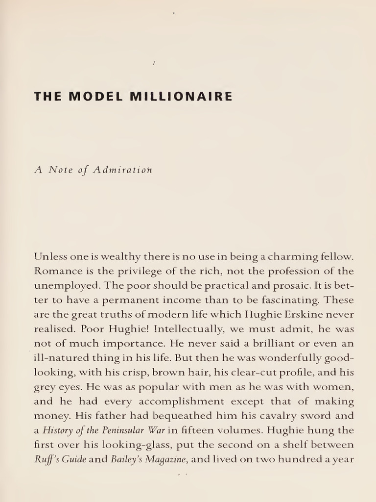 the-model-millionaire-stories-wilde-oscar-1854-1900-2009