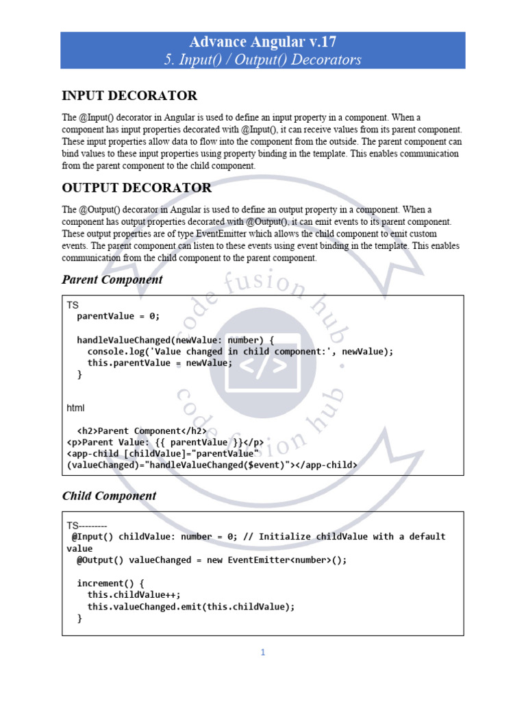 Advance Angular Lecture 5 | PDF | Computing | Computer Programming