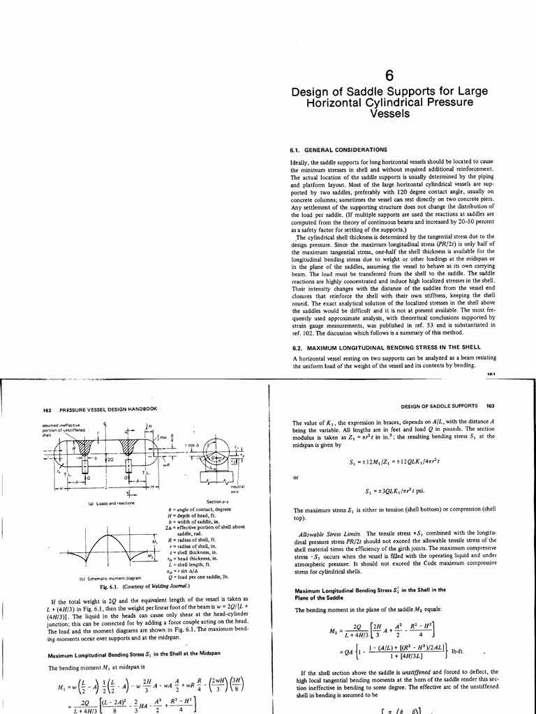 Pressure Vessel Design Handbook by Bednar (1986) Chapter6 PDF