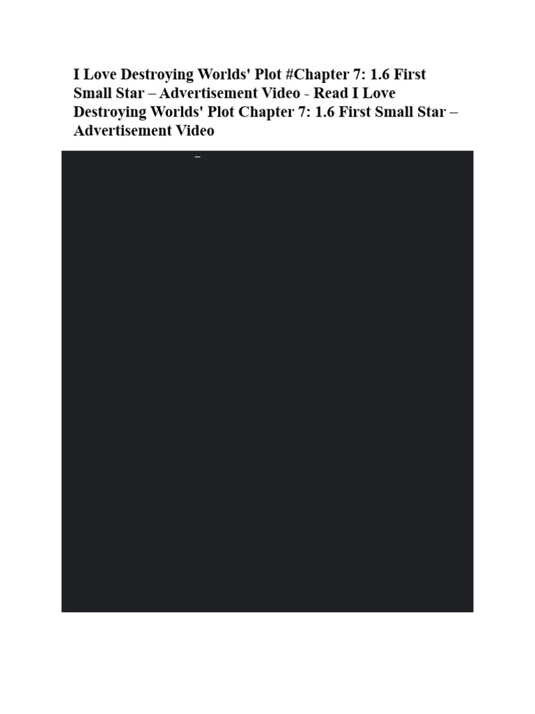 Worlds' Plot 7 | PDF