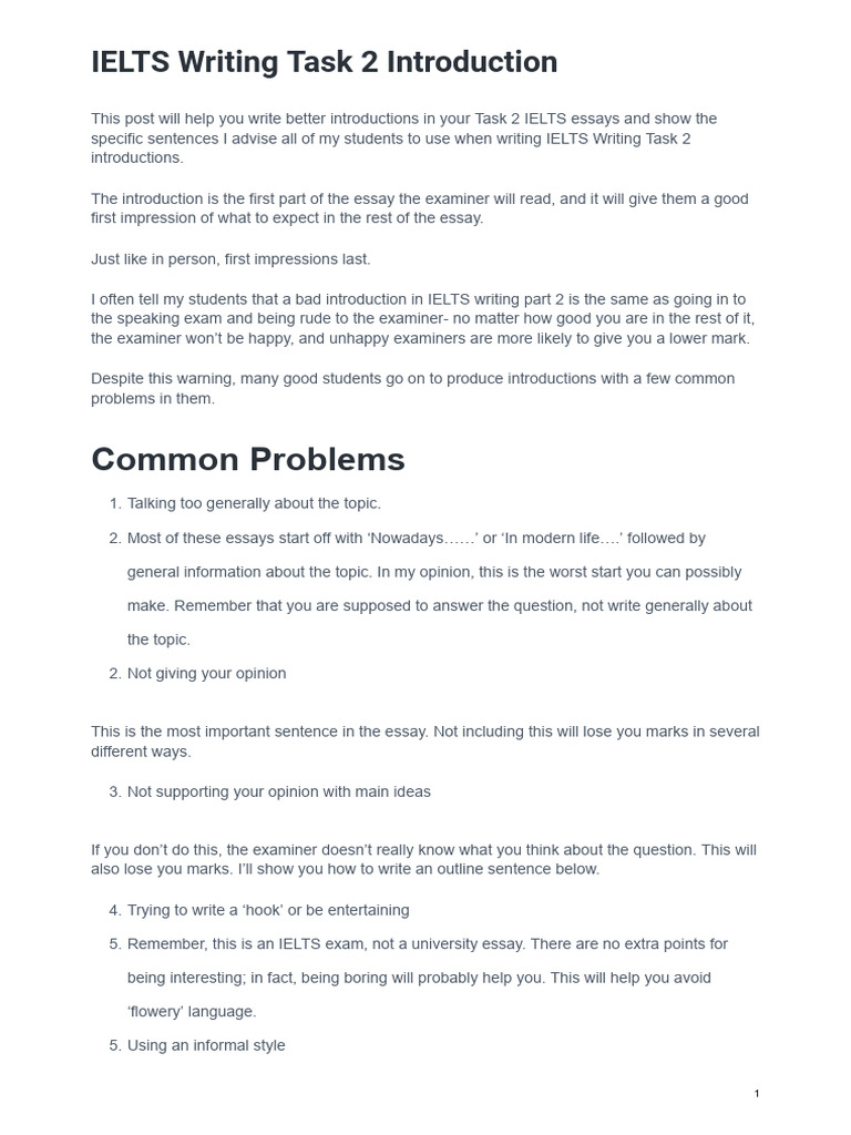 Ielts writing task 2 introduction pdf climate change engines