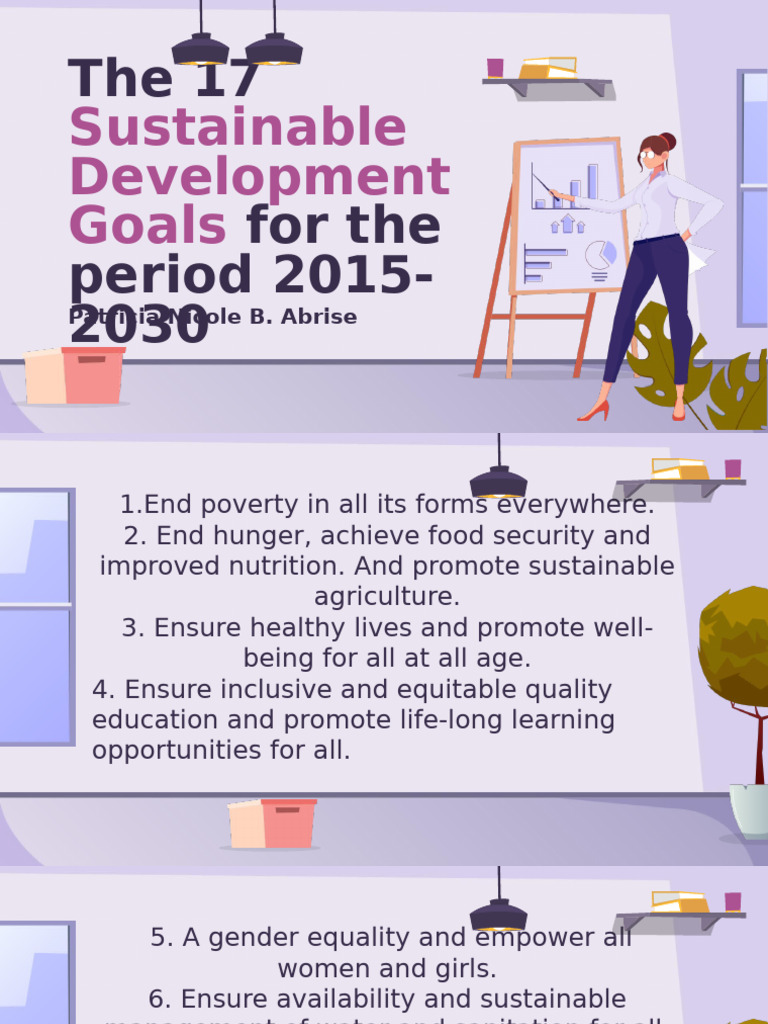 Overview of 17 Sustainable Development Goals | PDF