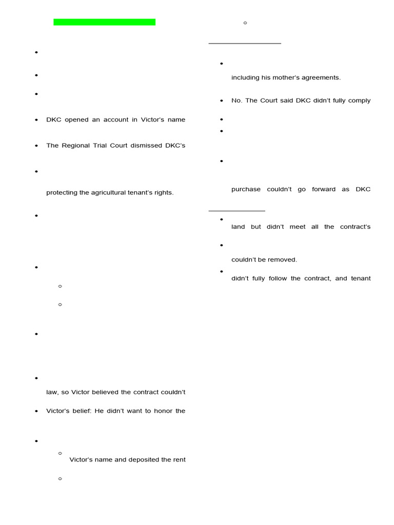 Key Court Rulings on Land Contracts | PDF | Foreclosure | Mortgages