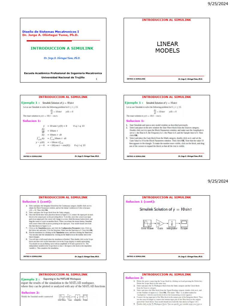 1.Intro Simulink | PDF | Ingeniería