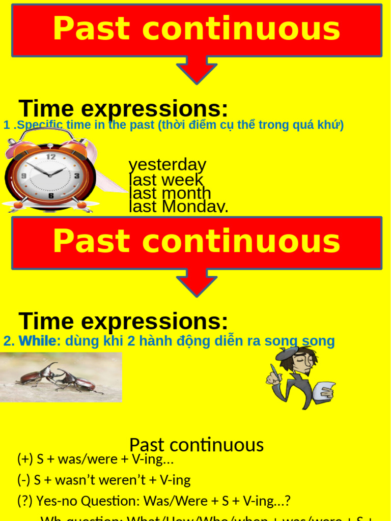Understanding Past Continuous Tense | PDF
