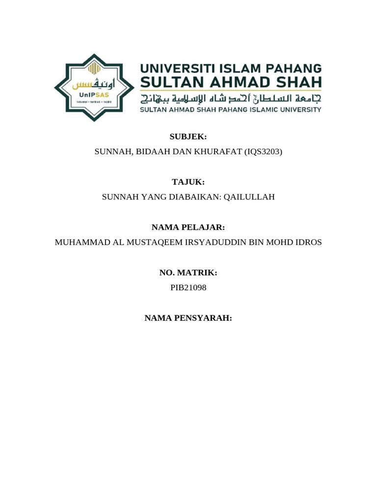 Qailullah dalam Sunnah yang Diabaikan | PDF