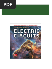Full Download Fundamentals of Electric Circuits (International Student Edition) Charles K. Alexander - eBook PDF PDF DOCX
