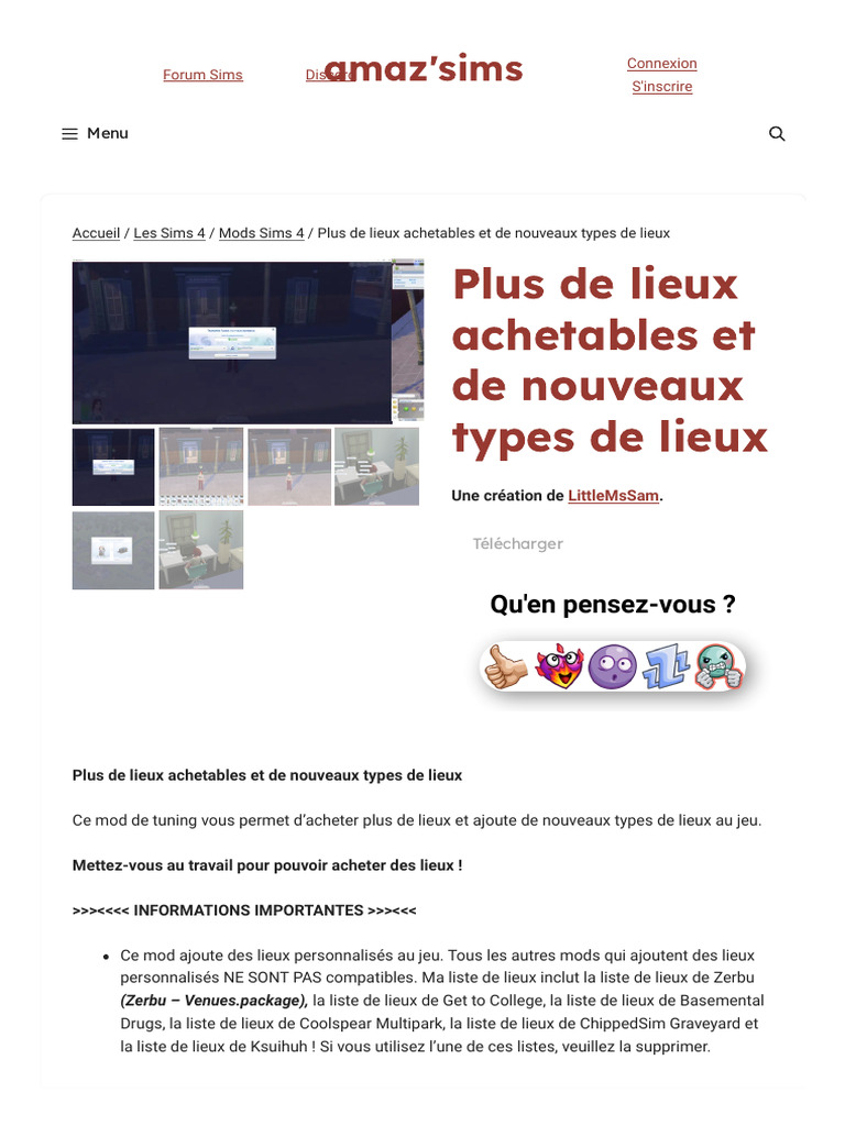 Nouveaux lieux achetables dans Sims 4 | PDF | Jeux vidéo | Édition ...