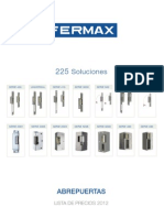 FERMAX Catalogo-Abrepuertas-2012